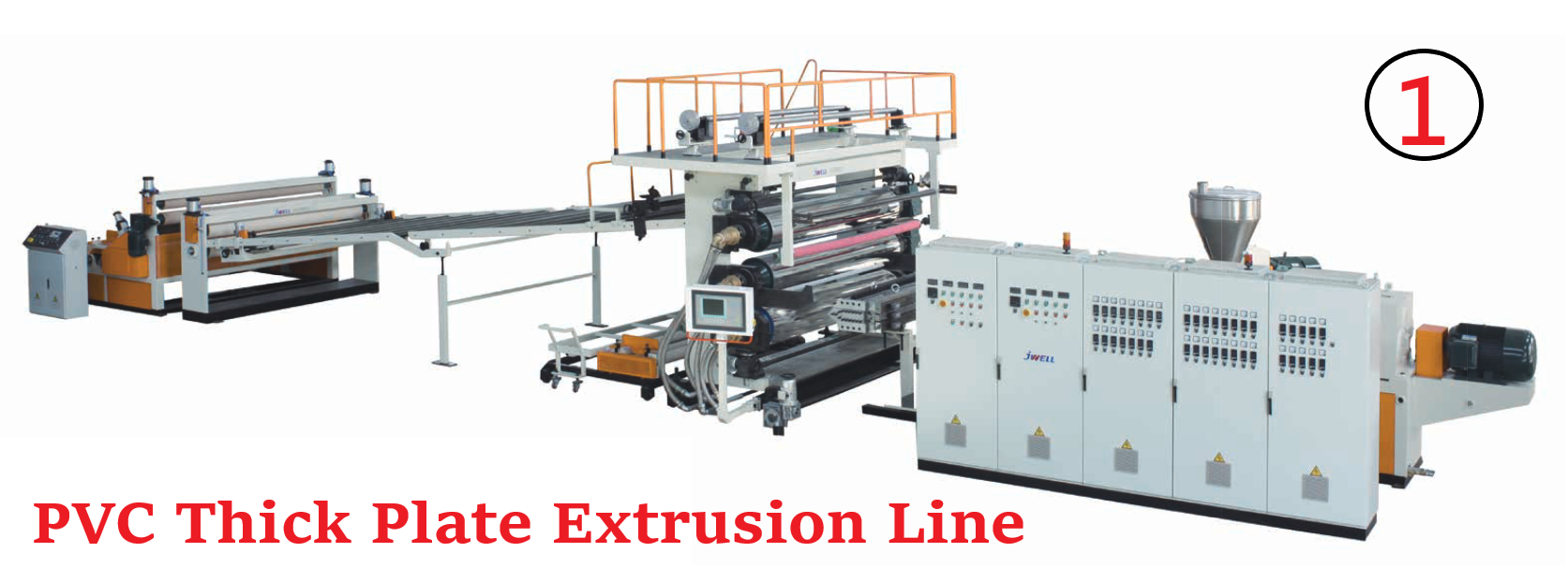 Plastic Sheet & Plate Extrusion Line(application outdoor product)